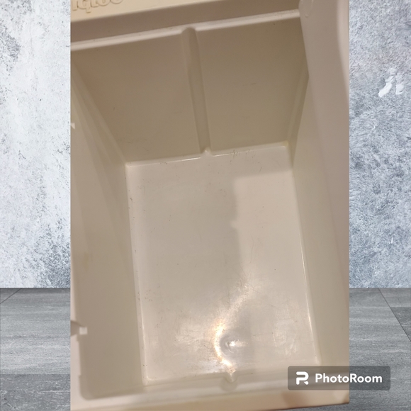 **Sale**Vintage Igloo Legend 6 Can Beach Cooler Red Blue Handle FlipTop - Picture 4 of 6